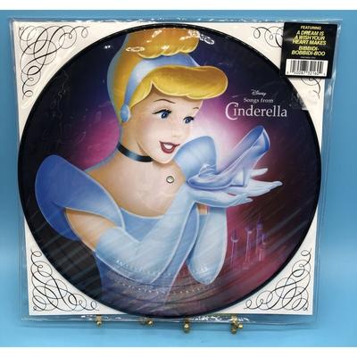 Disney Media | Disney Songs From Cinderella Lp Record Album Double Sided Picture 2017 | Color: White | Size: Os