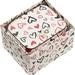 Kate Spade Storage & Organization | Kate Spade New York Staci Boxed Jewelry Holder Large (Scribble Hearts) | Color: Red/White | Size: Os