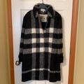 Burberry Jackets & Coats | Burberry Morhampton Check Coat | Color: Black/Gray | Size: 10