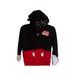 Disney Shirts & Tops | Disney Mickey Mouse Full Zip Mouse Ears Hoodie Black Sweatshirt S 5/6 Nwt | Color: Black | Size: Sb