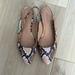 Madewell Shoes | Madewell Slingback Snakeskin Flats / 9.5 | Color: Pink/Tan | Size: 9.5