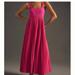 Anthropologie Dresses | Anthropologie Mare Mare Pleated Maxi Dress Pink Size M | Color: Pink | Size: M