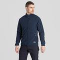 Craghoppers Men's CO2 Renu Full Zip Fleece Blue Navy