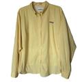 Columbia Shirts | Columbia Pfg Men's Tamiami Ii Yellow Long Sleeve Shirt | Color: Yellow | Size: Xxl