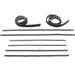 1969-1972 Chevrolet Blazer Door Window Belt Weatherstrip Kit - DIY Solutions