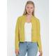 Lederjacke JAGGER & EVANS "42021260" Gr. XL, gelb (yellow) Damen Jacken Lederjacken