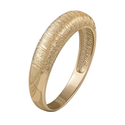 Fingerring "585 Gold diamantiert" Gr. 18, gelb, FASCINATION BY ELLEN K., Fingerringe, Damen, 018 (57,0), Gold Image