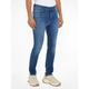 Skinny-fit-Jeans TOMMY JEANS "SIMON SKNY" Gr. 32, Länge 30, blau (dark blue used) Herren Jeans Skinny-Jeans