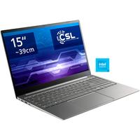 CSL Notebook R'Evolve C15 v3 Notebooks Gr. 500 GB SSD, silberfarben (silber) 15 Notebook