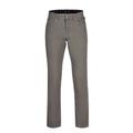 Stoffhose BRÜHL "York" Gr. 58, EURO-Größen, grau Herren Hosen 5-Pocket-Hose Stoffhosen