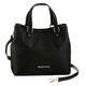 Shopper VALENTINO BAGS "BRIXTON" Gr. B/H/T: 28 cm x 24 cm x 17 cm, schwarz (nero) Damen Taschen Handtaschen