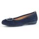 Ballerina GABOR Gr. 43, blau (dunkelblau) Damen Schuhe Ballerinas