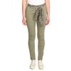 Chinohose LE TEMPS DES CERISES "DYLI 4", Damen, Gr. 32, US-Größen, grün (khaki), 98% Baumwolle, 2% Elasthan, casual, Hosen, aus Baumwollstretch