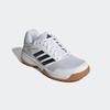 Hallenschuh ADIDAS PERFORMANCE, Gr. 36, schwarz-weiß (cloud weiß, core schwarz, gum10), Textil, Synthetik, sportlich, Schuhe, geeignet für jeden Hallensport