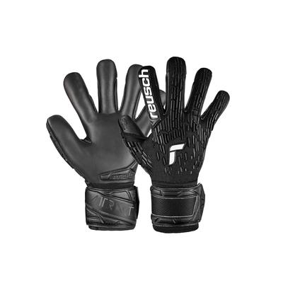 Torwarthandschuhe REUSCH "Attrakt Freegel Infinity" Gr. 11, schwarz Damen Handschuhe Sporthandschuhe
