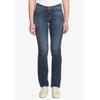 Bequeme Jeans LE TEMPS DES CERISES "POWERB", Damen, Gr. 31, US-Größen, blau, 92% Baumwolle, 6% Synthetik, 2% Elasthan, Jeans, mit leicht ausgestellten Beinen