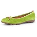 Ballerina GABOR Gr. 38, grün (apfelgrün) Damen Schuhe Ballerinas