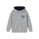 Sweatshirt NAME IT "NKMBATOOL LS SWE CARD UNB PB" Gr. 122 (128), grau (grey melange) Jungen Sweatshirts