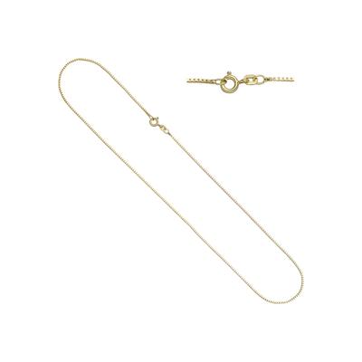 Kette ohne Anhänger JOBO, gold (goldfarben), Halsketten, Damen, Silber 925 (Sterlingsilber), L: 45cm, Venezianerkette 925 Silber vergoldet 45 cm 0,9 mm Image