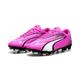 Fußballschuh PUMA "ULTRA PLAY FG/AG Fußballschuhe Herren" Gr. 42.5, pink (poison white black) Schuhe Fußball Stollenschuhe