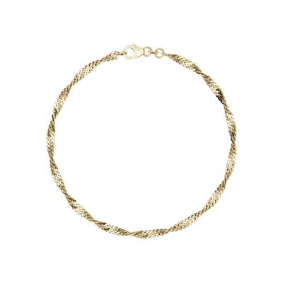Armband FIRETTI "Schmuck Geschenk Gold 333 Armschmuck Armkette Singapur Goldarmband" Gr. 19, gold (gelbgoldfarben), Armbänder, 19, Gelbgold 333 Image