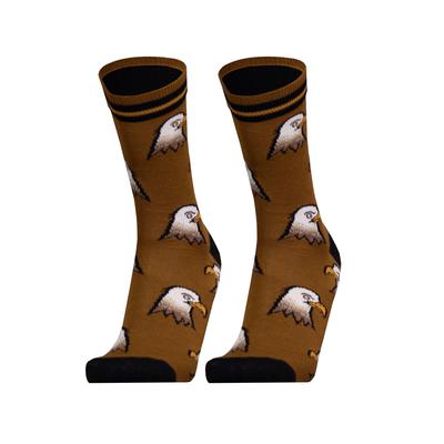 Socken UPHILLSPORT "EAGLE 2er Pack", Herren, Gr. 39-42, braun, 58% Wolle, 40% Polyamid, 2% Elasthan, mehrfarbig, Socken, in nahtlosem Design Image