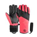 Skihandschuhe BOGNER "F+I Ina" Gr. 6,5, pink (pink, schwarz) Damen Handschuhe Sporthandschuhe