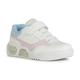Sneaker GEOX "J ILLUMINUS GIRL A" Gr. 37, pink (weiß, pink) Kinder Schuhe Sneaker