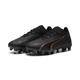 Fußballschuh PUMA "ULTRA MATCH FG/AG" Gr. 42,5, schwarz (puma black, copper rose) Schuhe Fußballschuhe