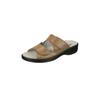 Pantolette NATURAL FEET "Leonie", Damen, Gr. 36, braun, Lederimitat, casual, Schuhe, mit bequemem Fußbett