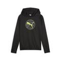 Hoodie PUMA "ACTIVE SPORTS Jungen" Gr. 116, schwarz (black) Kinder Sweatshirts