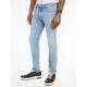 Slim-fit-Jeans CALVIN KLEIN JEANS "SLIM" Gr. 33, Länge 32, blau (denim light) Herren Jeans Slim Fit