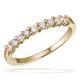 Diamantring GOLDMAID Fingerringe Gr. 16,5, Gelbgold 585, goldfarben Damen Diamantringe