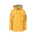 Winterjacke ALPHA INDUSTRIES "ALPHA Men - Parka & Winter Jackets Polar Jacket" Gr. M, gelb (wheat) Herren Jacken Übergangsjacken