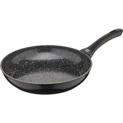 Bratpfanne GSW "Barisa", schwarz, H:4,8cm Ø:24cm, Pfannen, VITAFLON QUARZIT Antihaft-Versiegelung, Induktion
