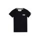 T-Shirt ALPHA INDUSTRIES "ALPHA Kids - T-Shirts Organics T Kids/Teens" Gr. 16, schwarz (organic black) Mädchen Shirts T-Shirts