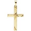 Kreuz-Anhänger JOBO "Anhänger Kreuz" Schmuckanhänger Gr. Gelbgold 375, gelb (gelbgold 375) Damen Anhänger