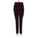 Lou & Grey Active Pants - High Rise: Burgundy Activewear - Women's Size Medium