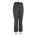 Croft & Barrow Casual Pants - High Rise: Gray Bottoms - Women's Size X-Large