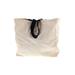 Rae Dunn Tote Bag: Ivory Solid Bags