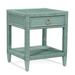 Birch Lane™ Jandre 1 - Drawer Wicker/Rattan Nightstand Wood/Glass in Green/Yellow | Wayfair FD3C58D25E03432E848105F500EB3D7E