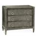 Birch Lane™ Jandre 3-Drawer 36" W Standard Dresser/Chest Wood/Wicker/Rattan in Gray | Wayfair F40E7D49786D473E9046337DC0D3403C