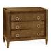 Birch Lane™ Jandre 3-Drawer 36" W Standard Dresser/Chest Wood/Wicker/Rattan in Brown | Wayfair 8BC4575AD03A45CB9EE8BC53A590C14A