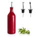 LoochMee Ceramic Single Oil/Vinegar Cruet Ceramic in Red | 24 Oz | Wayfair ST396