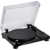 Audio-Technica Decorative Record Player, Rubber in Black | 4.49 H x 16.54 W x 14.02 D in | Wayfair AT-LPW50PB