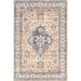 White 120 x 96 x 0.25 in Living Room Area Rug - White 120 x 96 x 0.25 in Area Rug - Bungalow Rose Jordan Medallion Machine Washable Area Rug for Living Room Bedroom Dining Room Kitchen, Sand | Wayfair