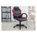 Inbox Zero Adjustable Ergonomic Swiveling PC & Racing Game Chair in Red | 46 H x 27 W x 28 D in | Wayfair 4F4770813D8142B9A33801FD2699C3EF