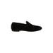 Vince. Flats: Slip On Chunky Heel Minimalist Black Print Shoes - Women's Size 8 1/2 - Almond Toe