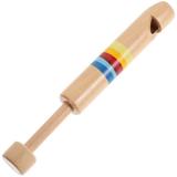 The Gift Train Whistle Toy Toy for Kids Slide Whistle Toy Wind Instrument Toy Pull Flute Pearlescent Chic Wood Child