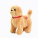 KIHOUT New Year Flash Deals Robot Dog Toys Interactive Electronic Plush Puppy Sound Control Teddy Walk Bark With Music Touching Control Robotic Pet